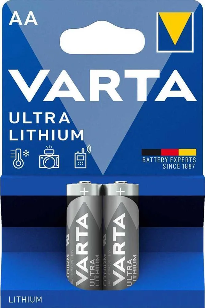 Varta Batterie Lithium AA                               2st.