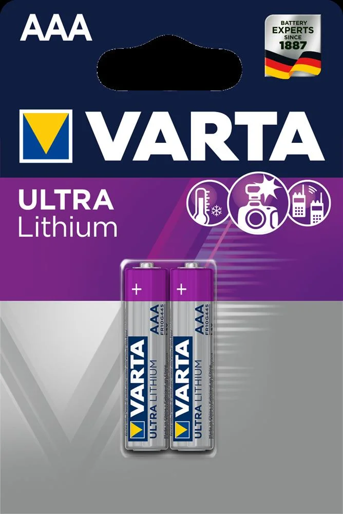 Varta Batterie Lithium AAA                              2st.