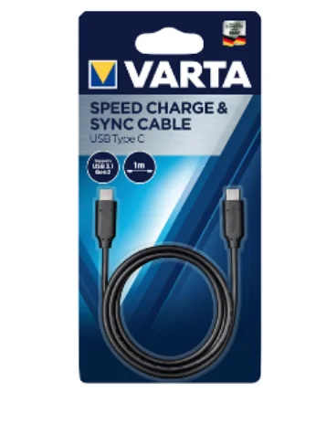 CABLE CARGADOR VARTA USB TIPO C