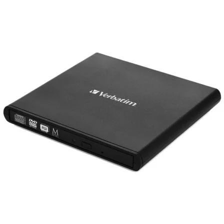 Verbatim Slimline External Dvd Drive - External - Black