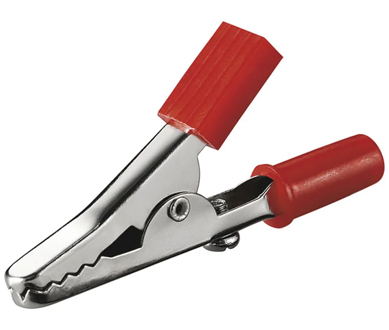 Pinça Crocodilo Vermelho