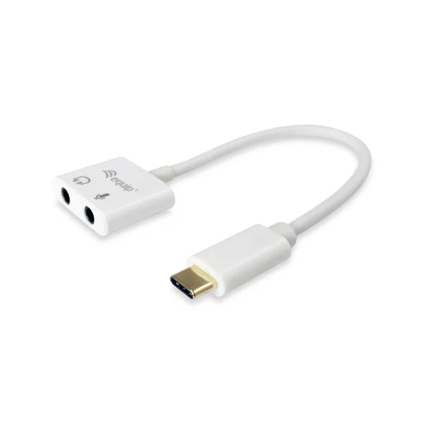 Equip Adapter Usb-C -> Audio    2x3-Pin 3.5mm St/Bu 0.15m Ws