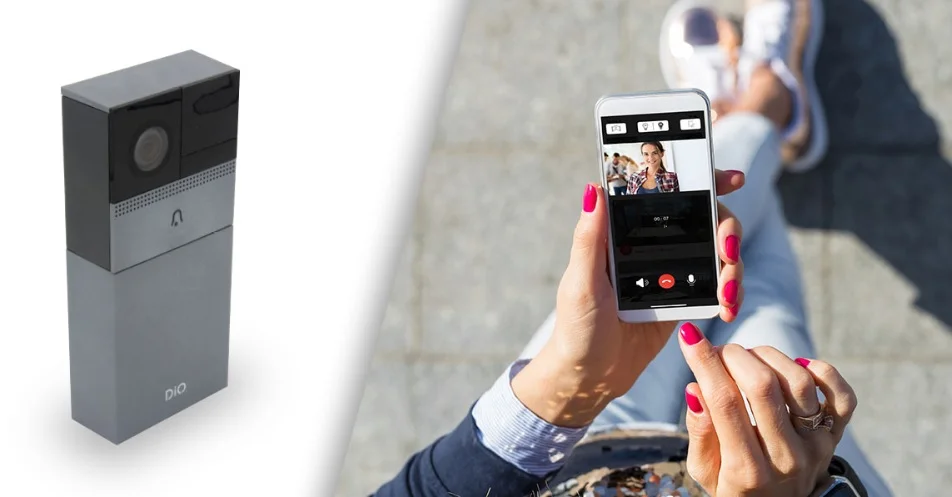Videoporteiro Wi-Fi Dio Sem Fios