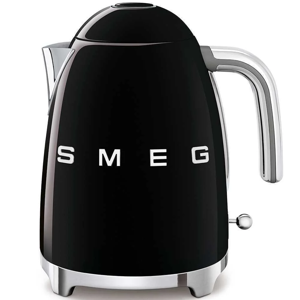 Smeg Kettle 50?style Black Klf03bleu