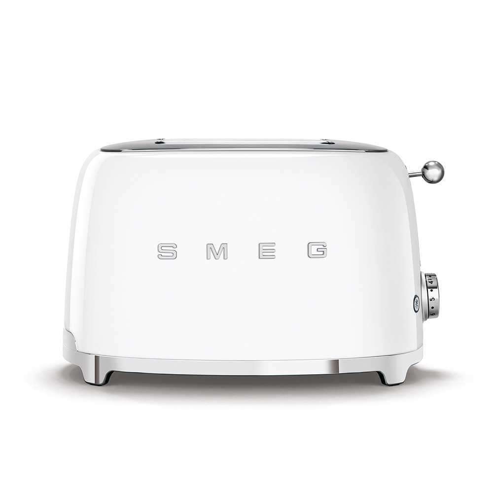 Smeg Toaster 2x2 50?style White Tsf01wheu