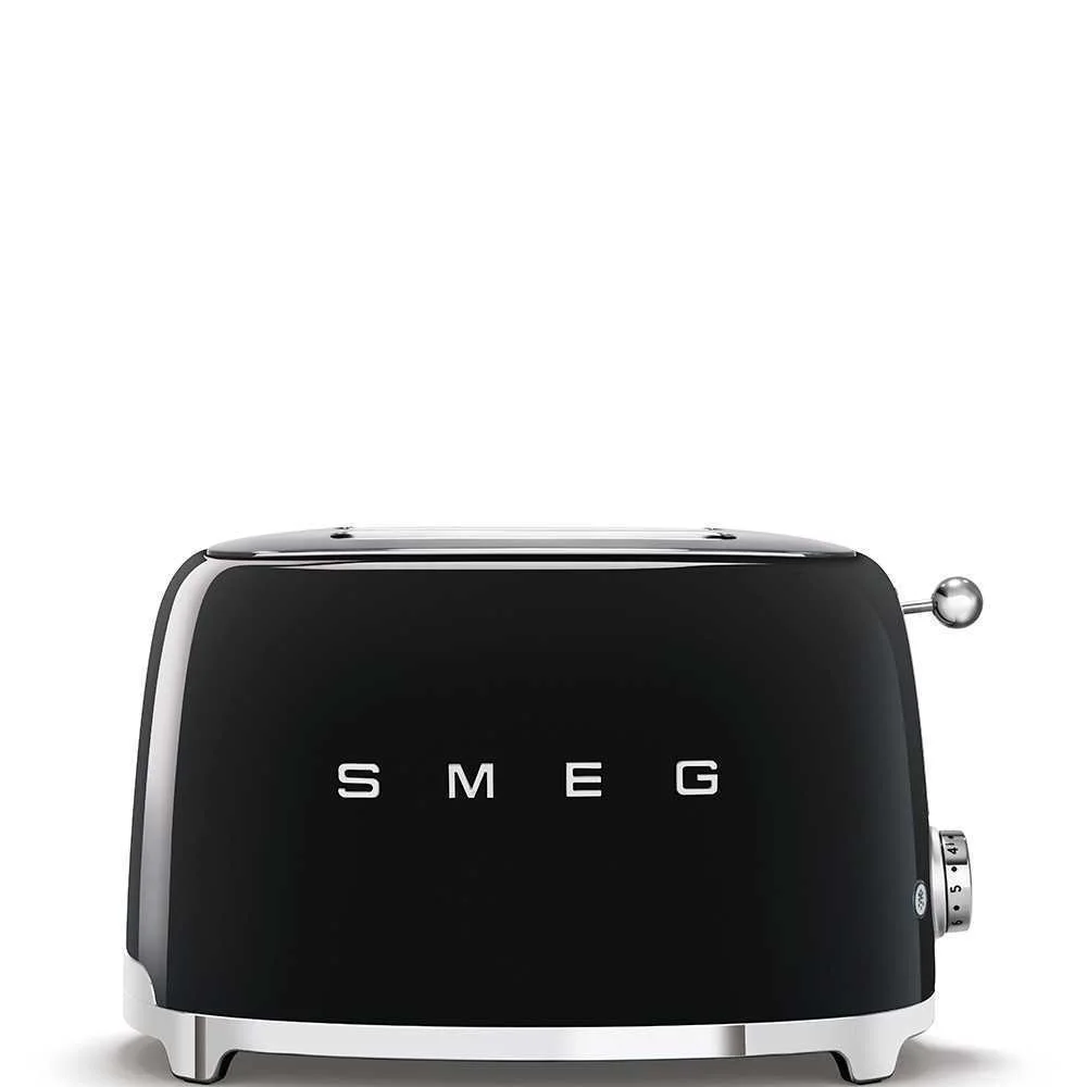 Smeg Toaster 2x2 50? Style Black Tsf01bleu