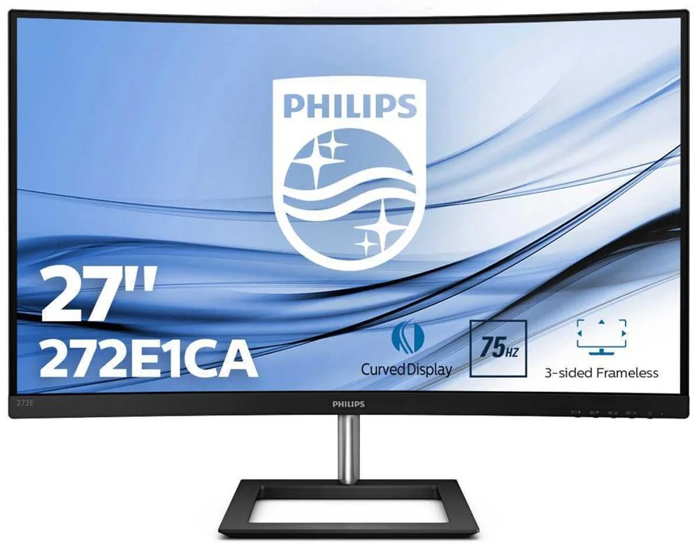Philips e Line 272e1ca/00 LED Display 68.6 Cm (27 ) 1920 X 1080 Pixels Full Hd Lcd Black