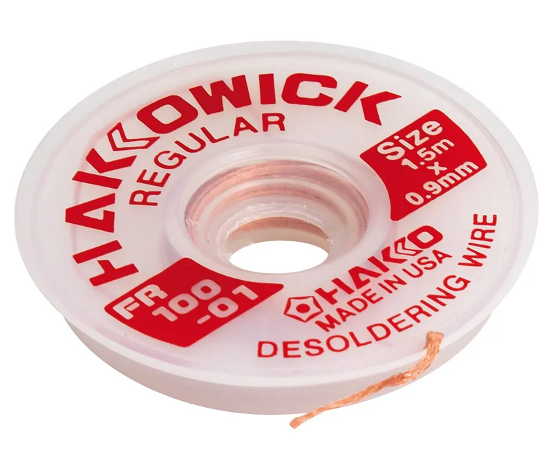 Malha Desoldadora Hakko de 0,9mm X 1,5m.