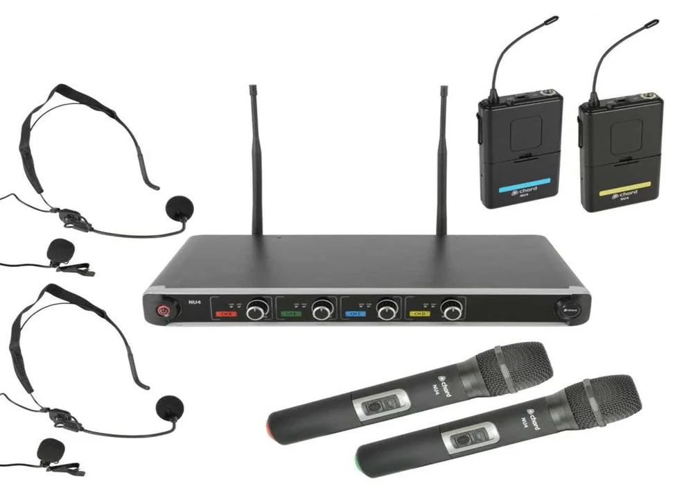 Nu4-C Quad Uhf System - Combo