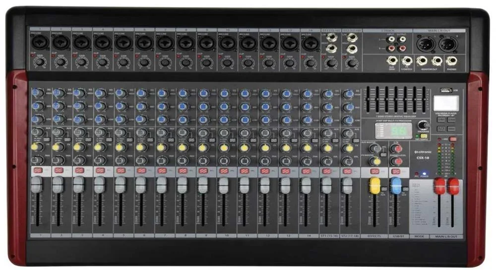 Mesa de Mezclas Serie Live Csx-18