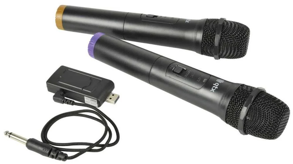 U-Mic Dual Handheld Uhf System 863.2+864.8mhz