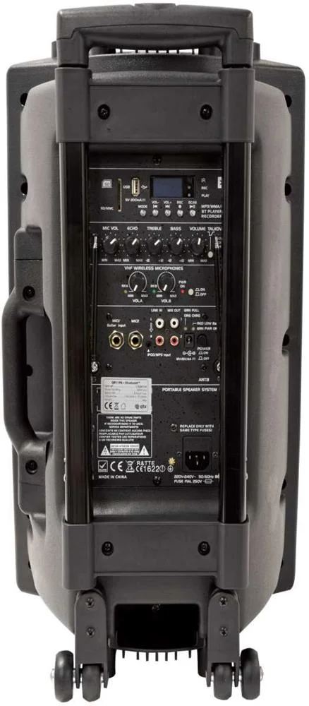 Qr15pabt Portable Pa