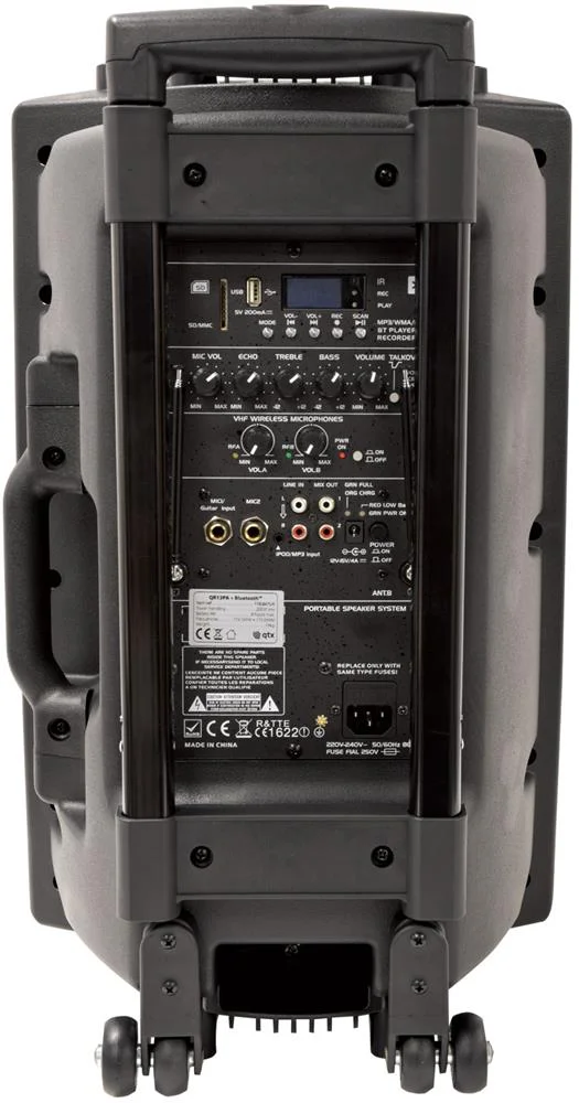 Qr15pabt Portable Pa