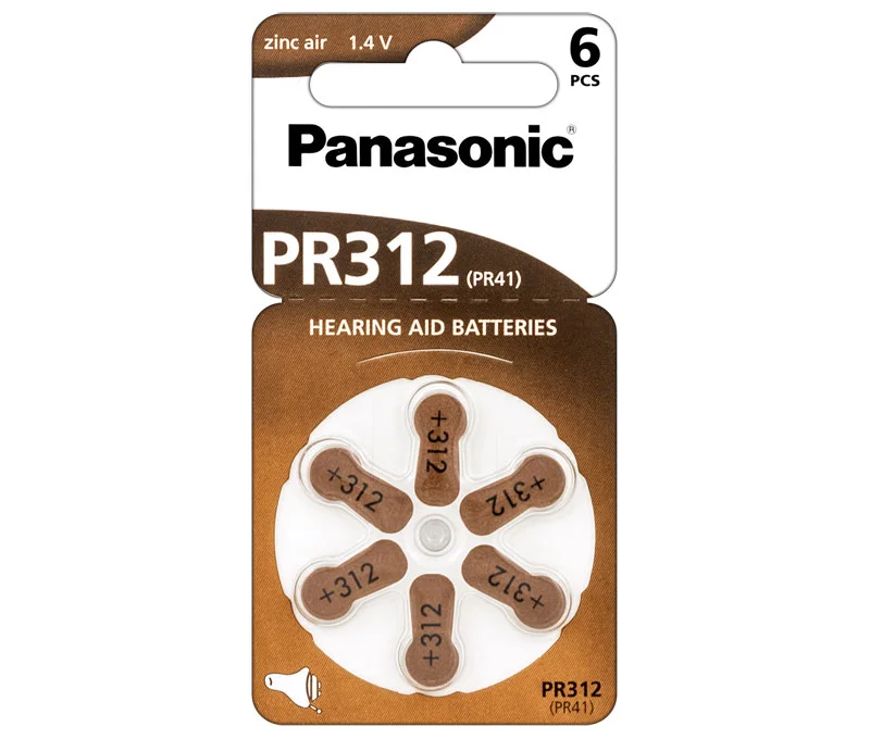 Pilha Botao Zinco Pr312 Panasonic