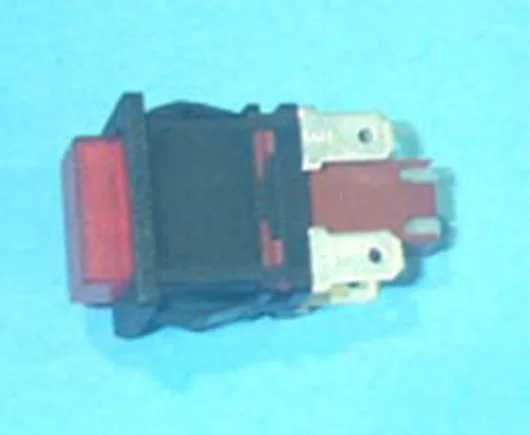 Interruptor Bipolar Vermelho 4 Faston