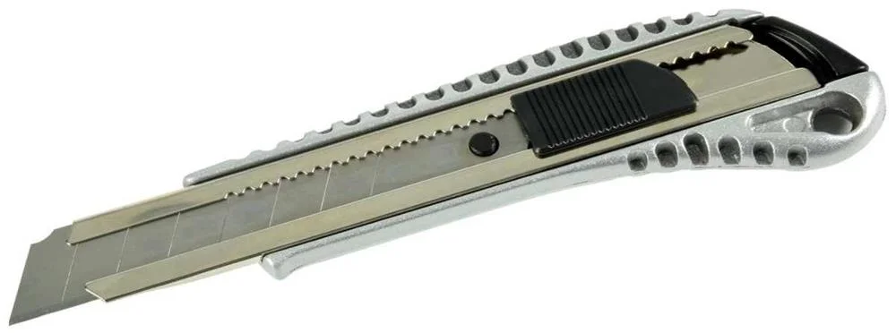 X-Acto de Aluminio com 10 Laminas Snap Off