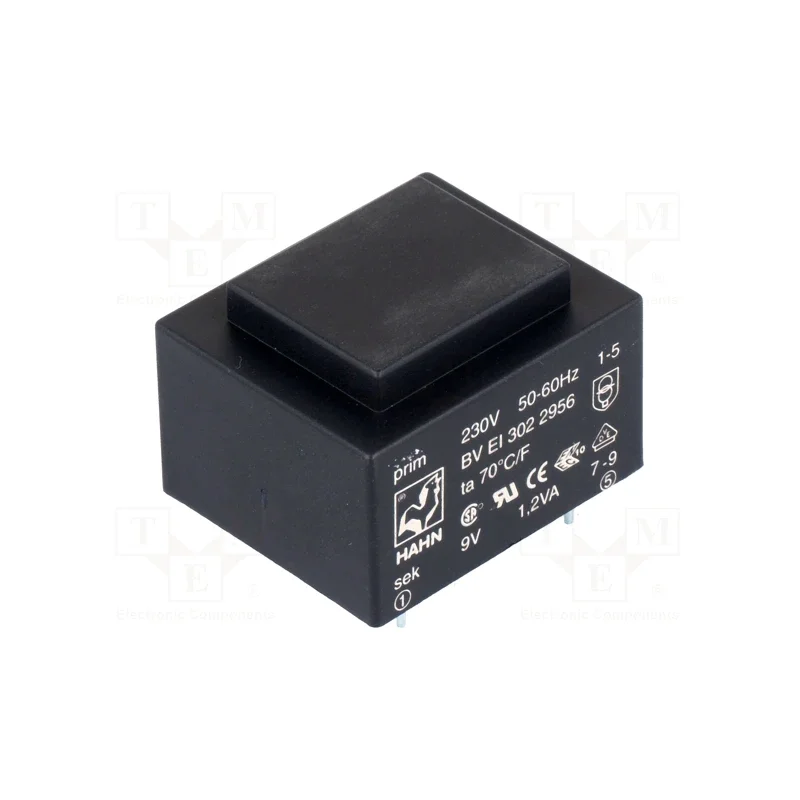 Transformador Inundado1 2va 230vac 9v 133ma