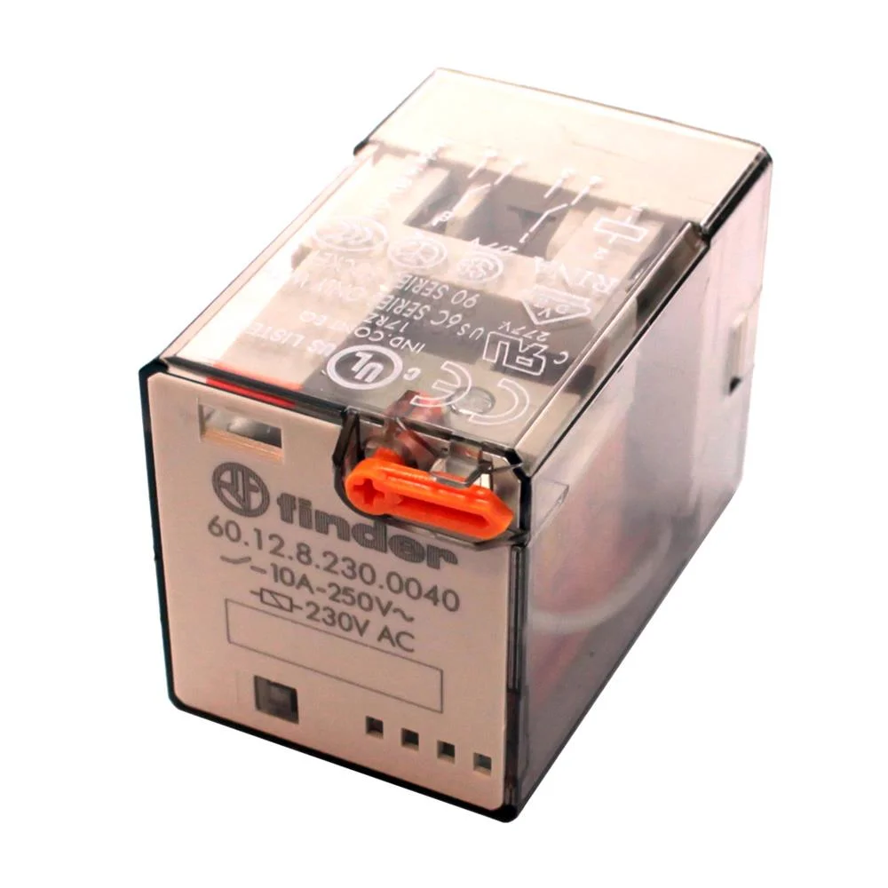 Rele Eletromagnetico DPDT 230Vac 10A-250Vac 7.25kO
