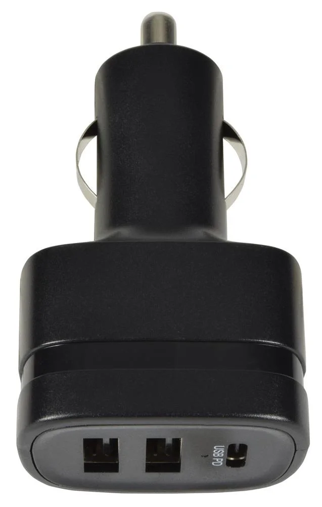 Cargador de Automóviles 2 Usb Y Tipo C 40w Puertos