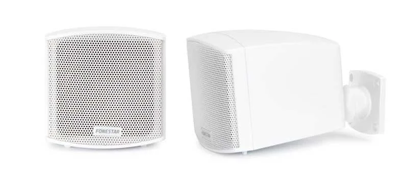 Conjunto de 2 Colunas 2" 25W Maximo Branco