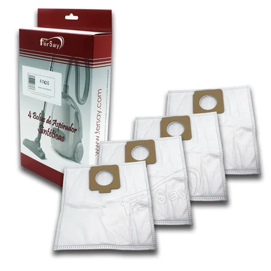 Conjunto 4 Bolsas Sinteticas P/ Aspirador Moulinex