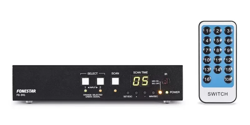 Selector Vga (2 Entradas; 2 Salidas) - Fones