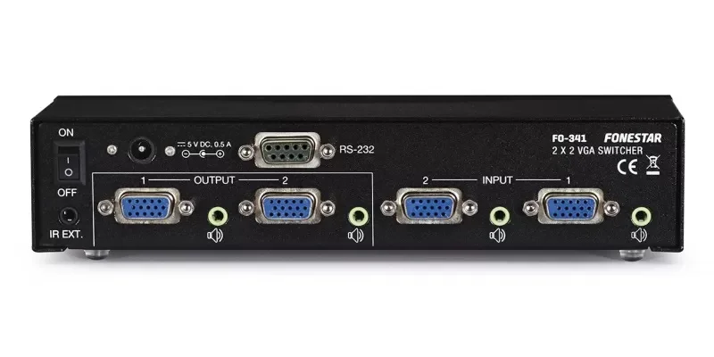 Selector Vga (2 Entradas; 2 Salidas) - Fones