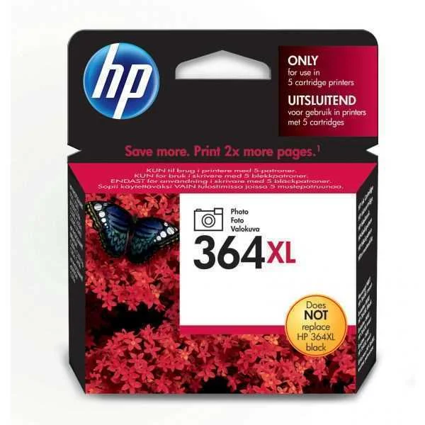 Tinteiro HP Compatível 364 XL Preto Fotográfico