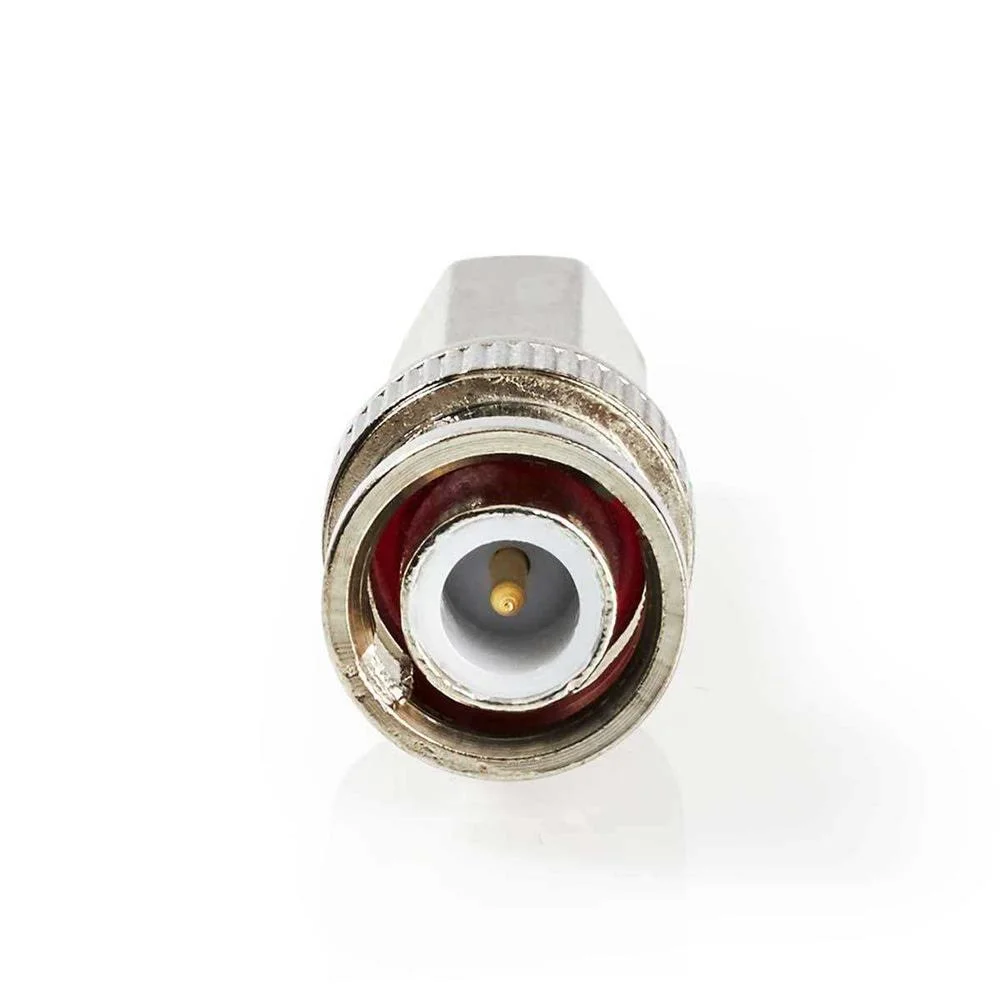 Conector Bnc Macho Para Cabo Coaxial De 5mm Metal