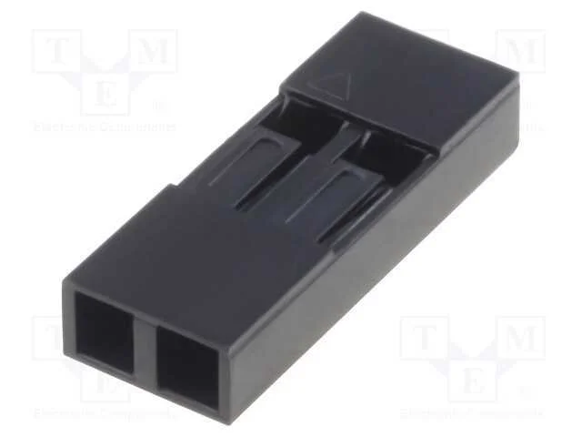 Enchufe Hembra Mte 2 Pines Sin Contactos 2.54mm W.
