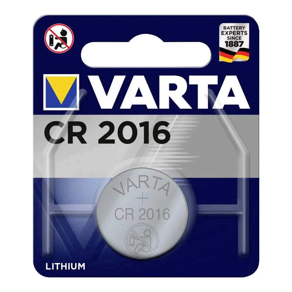 Pilha Botão Litio Cr2016 3v Varta