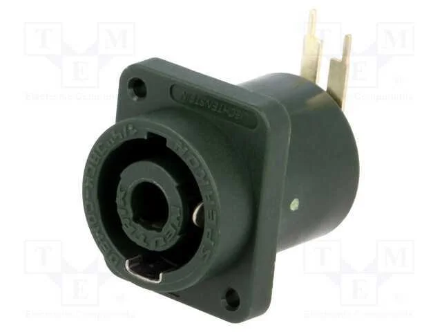 Tomada Jack 6,35mm Fêmea, Mono Speakon Para Pcb