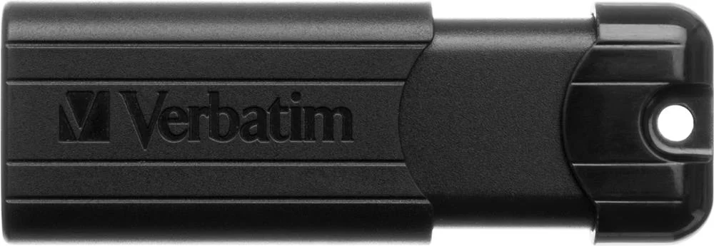 Pen Verbatim 128gb Usb 3.0 Pinstripe Black