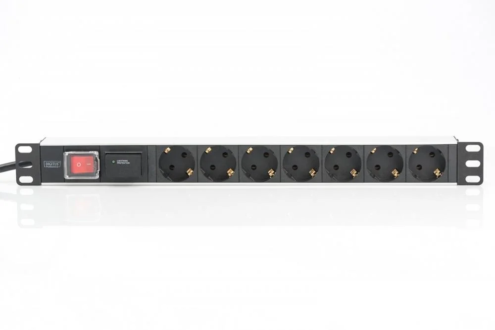 Digitus Regua Tomadas 19" 7xschuko 16a 4000w Cabo.