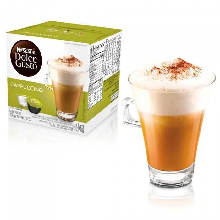 Cápsulas de Café Nescafé Dolce Gusto Cappuccino (8 Uds) 