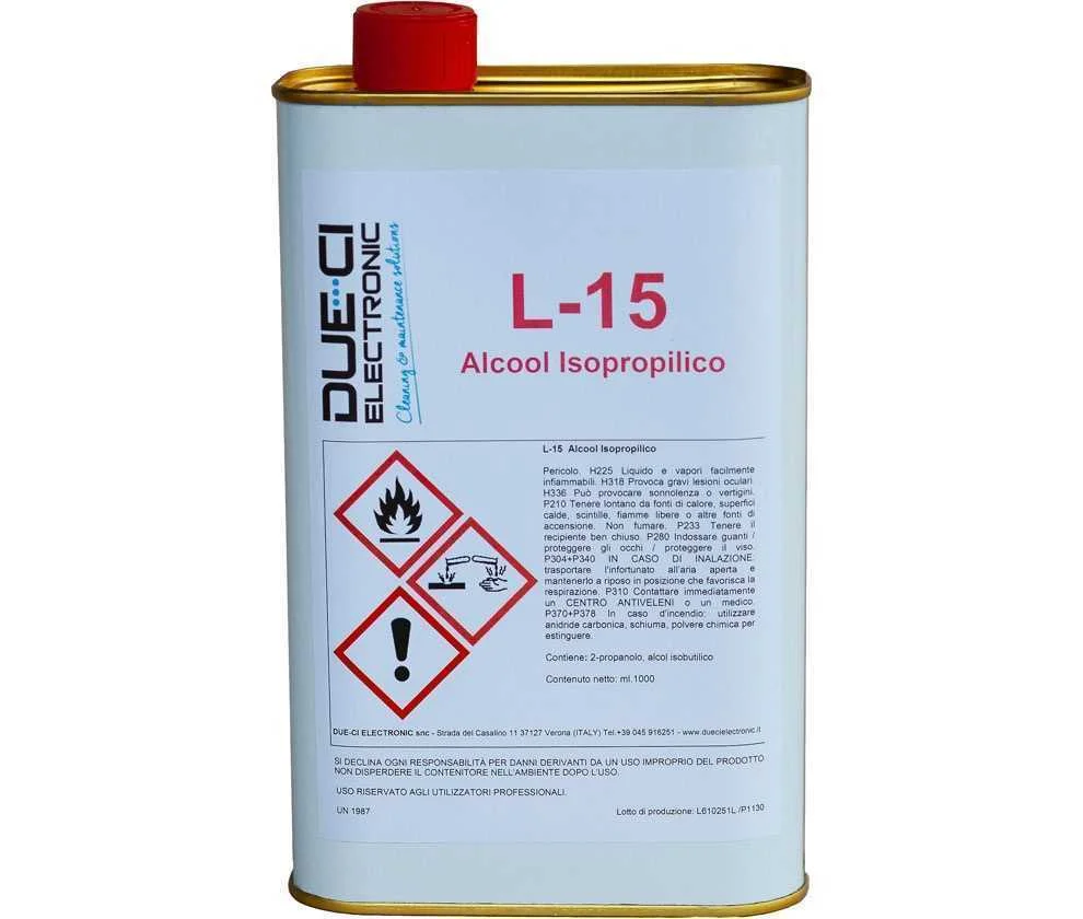 Limpiador Activo (Alcohol Isopropílico) 1000 Ml.