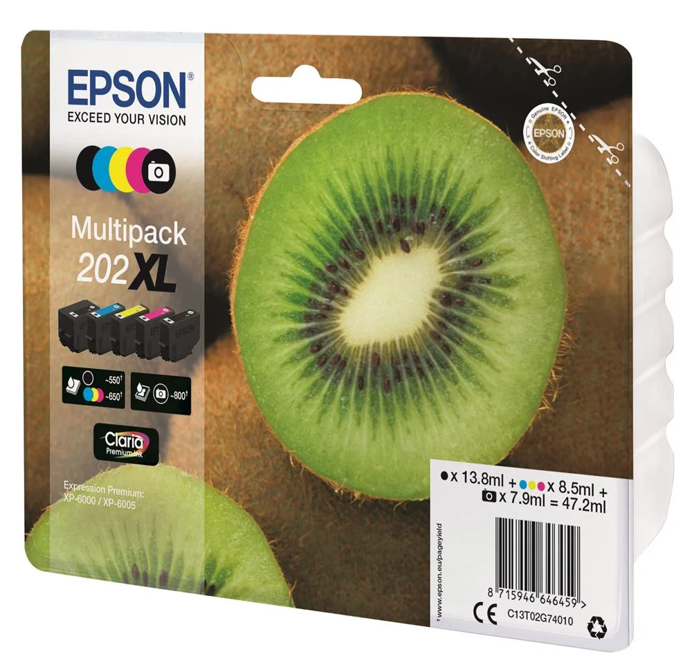 Epson Multipack Claria Premium T 202 Xl Bk / Pb /