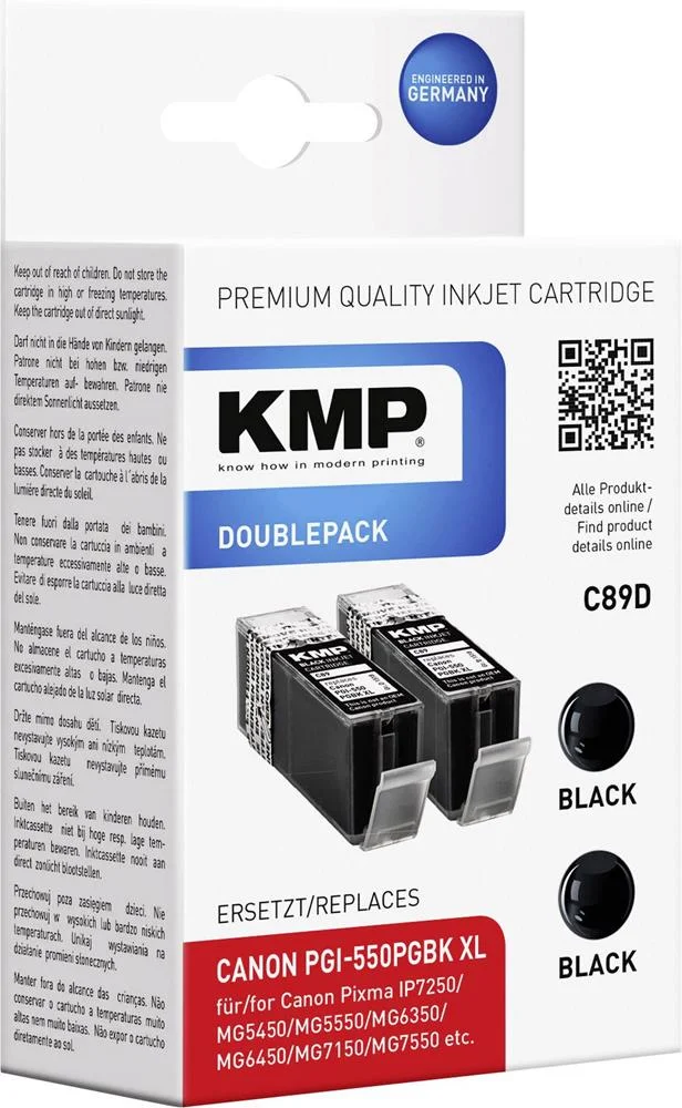 KMP C89D cartucho de tinta sw DP comp. com Canon P