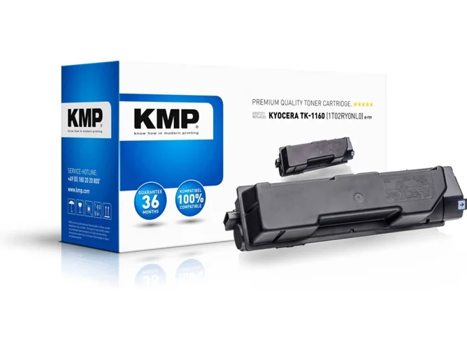KMP K-T77 Toner preto compatível com Kyocera TK-.