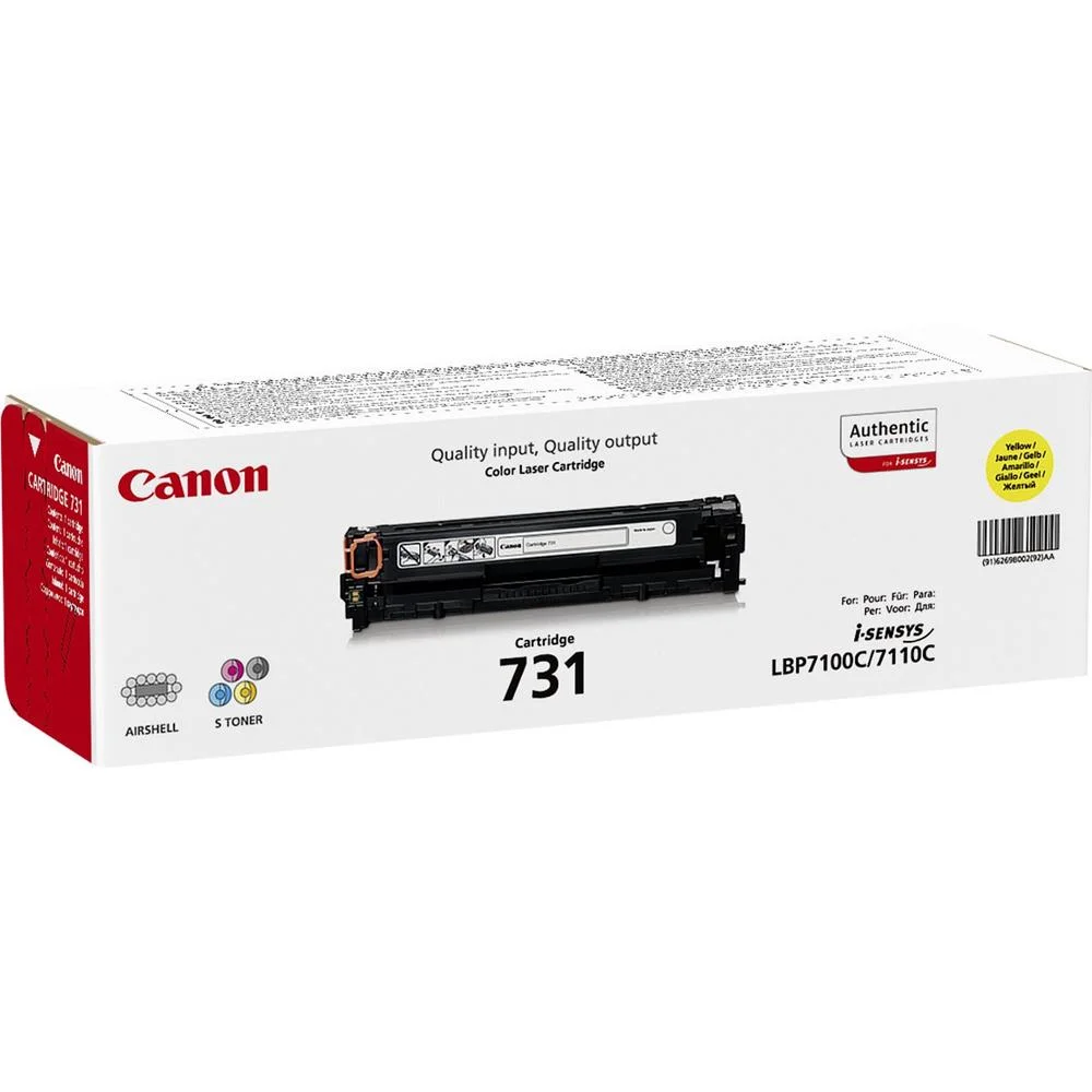 Canon Cartridge 731 Yellow Gelb (6269b002)
