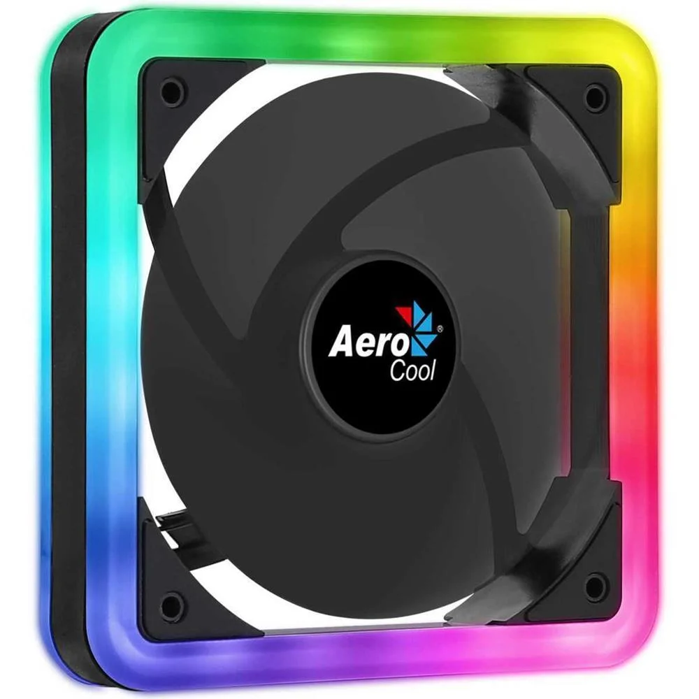Ventoinha Aerocool Edg Argb Ventilador Cuadrado L.