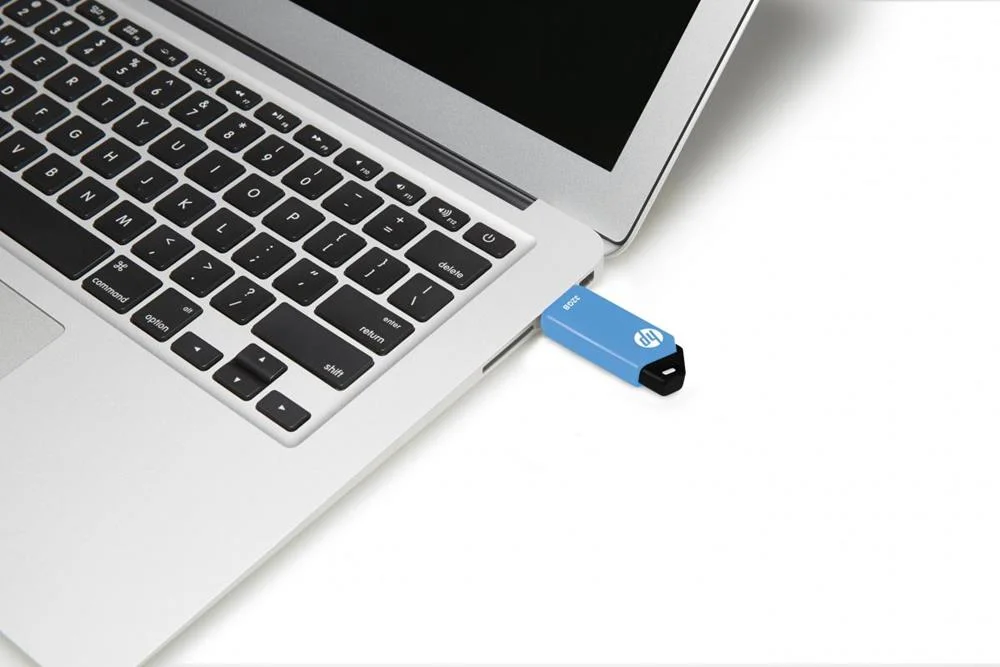 Pen Drive 32gb V150w Usb 2.0 (Azul/Preto) - Hp