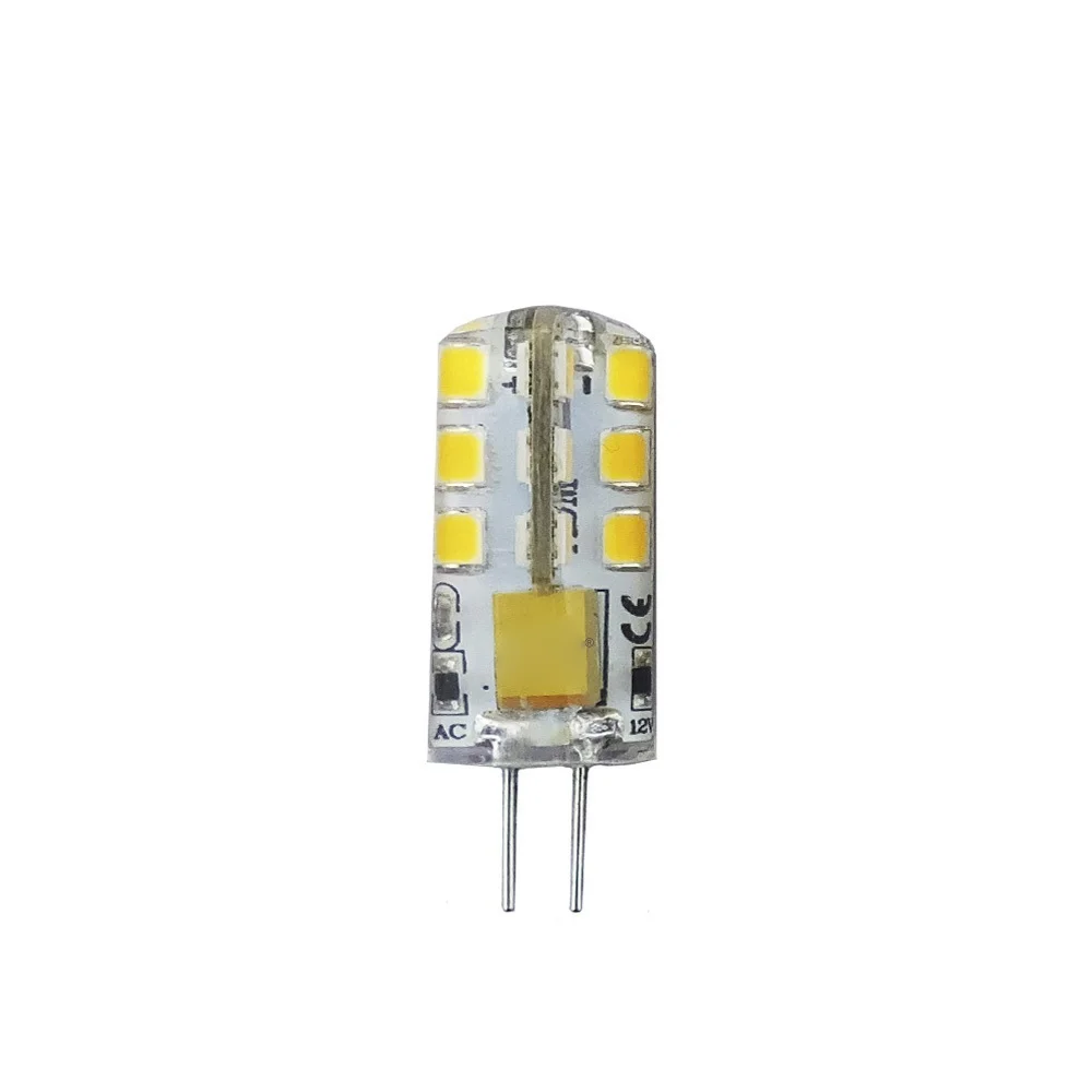 Lampada Bi-Pin Silicona LED G4 12v 2w 180 Lm 6400.