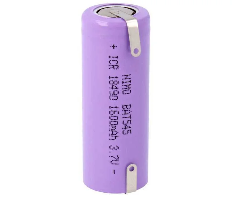 Bateria Recarregável De Íons De Lítio Irc18500-184