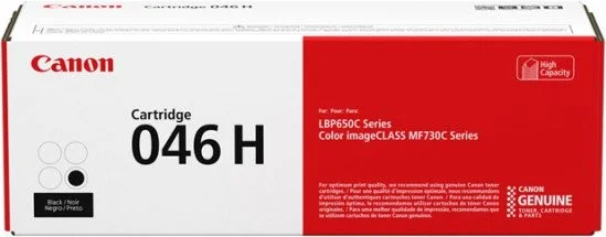 Canon Toner Cart. Crg 046 H Bk F?r Imageclass Lbp654/Mf731/ Mf735/ I-Sensys Lbp653/Lbp654/ Mf732/Mf7
