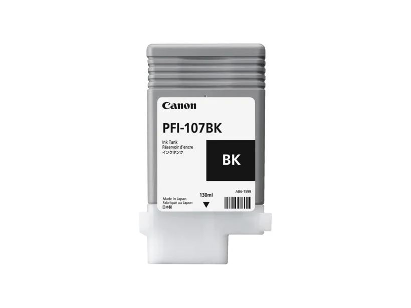 Tinteiro de Tinta Original Canon Pfi-107bk Preto 