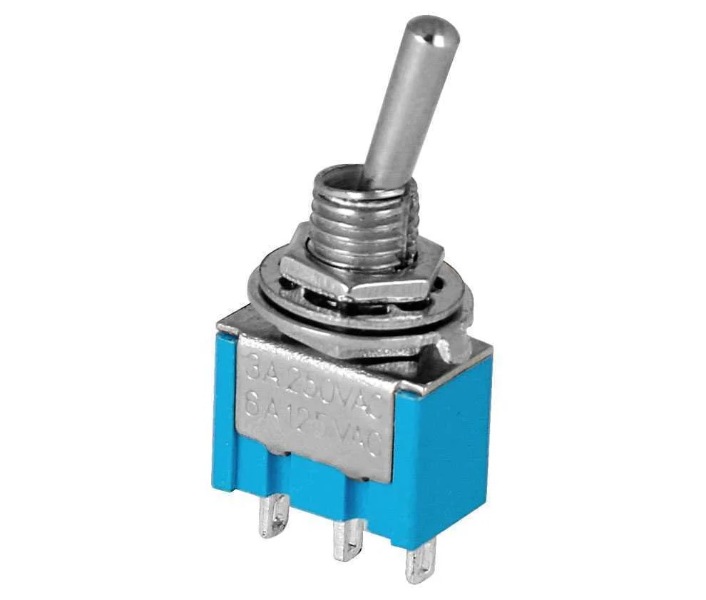 Interruptor De Alavanca 1c / 2p, 2a / 250vac