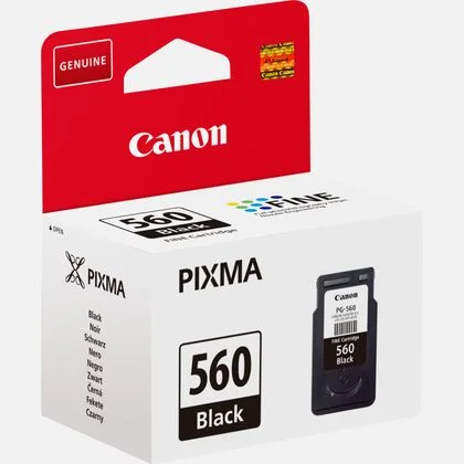 Tinteiro Pg-560 Original Preto - Canon