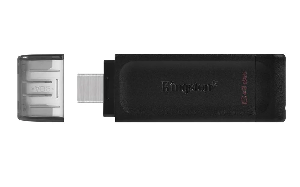 Kingston Pen 64gb Usb-C 3.2 Gen 1 Datatraveler 70