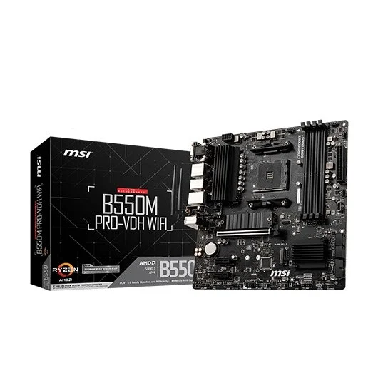 Msi B550m Pro-Vdh Wifi               (B550,Am4,Matx,Ddr4)